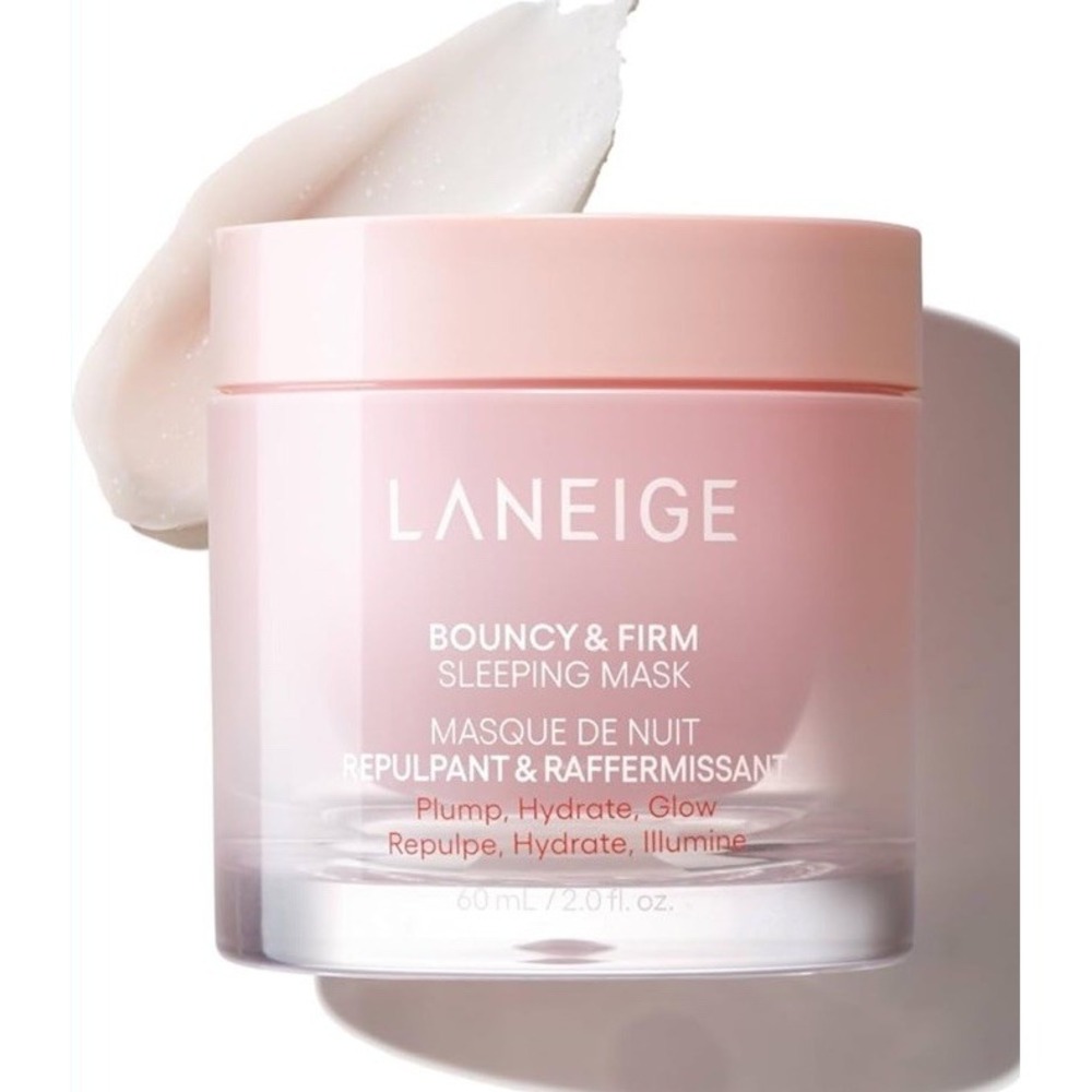 Laneige Bouncy & Firm Eye Sleeping Mask 0.7 Oz Full Size Depuff Firm Blur NIB